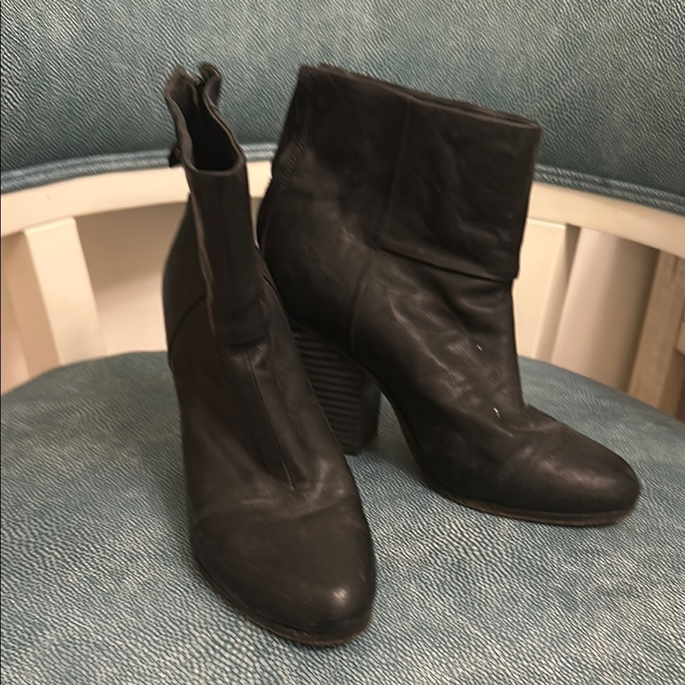 Rag and Bone women’s black booties